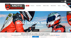 Desktop Screenshot of motoschoolmalaga.com