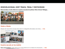 Tablet Screenshot of motoschoolmalaga.com